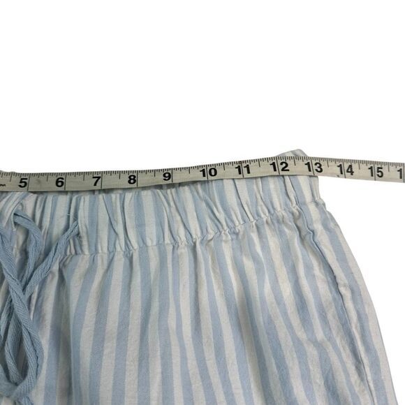 H&M Blue‎ and White Stripped Pajana Pants, Small - Picture 7 of 9